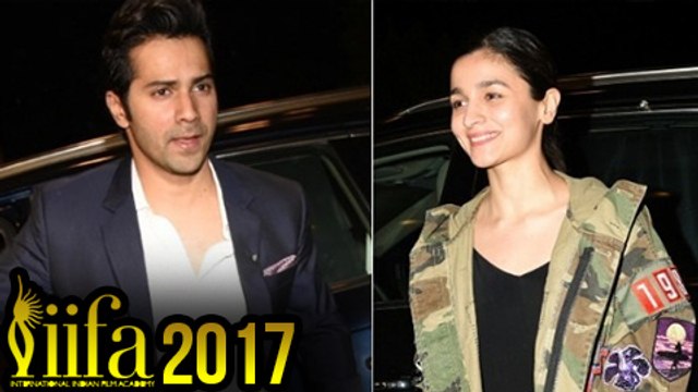 IIFA 2017 Varun Dhawan And Alia Bhatt Departs To New York