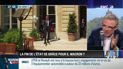 Brunet & Neumann: Vers la fin de l'état de grâce pour Emmanuel Macron ? - 12/07