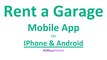 Introduction To Rent a Garage - Storage - Parking Space Mobile App