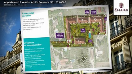 Appartement à vendre, Aix En Provence (13), 235 000€