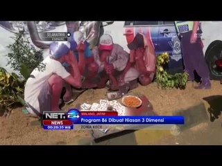Zona Kece di Malang Buat Hiasan 3 Dimensi Program 86 - NET24
