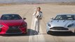 VÍDEO: ¡Duelo en pista! Lexus LC 500 contra Aston Martin DB11