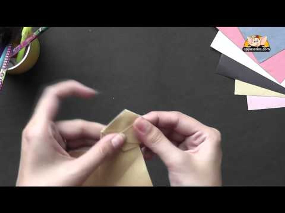 Origami in Marathi - How to make a Barking Dog