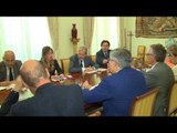 Roma - Gentiloni incontra i Presidenti delle Regioni colpite dal terremoto (27.06.17)