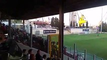 Utrecht fans chanting for unfortunate Abdelhak Nouri in the 34th minute of their EL qualifier against Valletta