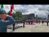 Ottawa - Mattrella depone una corona al Monumento ai Caduti (27.06.17)