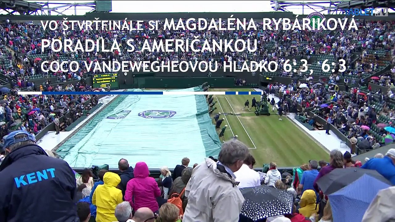 Wimbledon: Rybárikovej sa splnil detský sen, pred semifinále necíti tlak