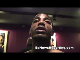 Cleotis 'Mookie' Pendarvis after his win - esnews boxing