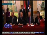 #غرفة_الأخبار | السيسي و أولاند يشهدان التوقيع على عدد من الاتفاقيات بين مصر وفرنسا