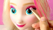 Cendrillon poupée gelé Comment beauté maquillage Princesse porcherie à Il tutoriel Elsa |