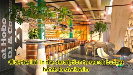 Hotels in Stockholm that will make you say "WOW"