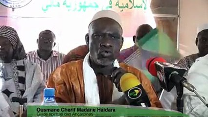 Extrait de l´intervention du Guide des Ançars Chérif Ousmane Madani HAIDARA sur la question du Référendum