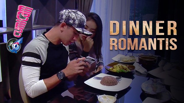 Makan Malam Romantis ala Verrell Bramasta dan Natasha Wilona - Cumicam 12 Juli 2017