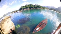 ROV, operação Ubatuba, Operação Tartaruga marinha, Operação, SUP, PET, reciclado nos maresa da Enseada. baia da Enseada, Ubatuba, SP, Brasil, julho, 2017