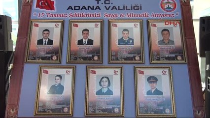 Adana'da 15 Temmuz Fotoğraf Sergisi Açıldı