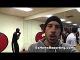 trainer talks perro angulo amir khan  - esnews boxing