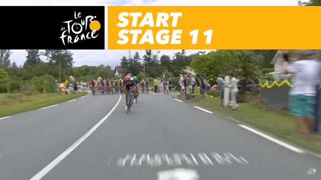 Départ / Start - Étape 11 / Stage 11 - Tour de France 2017