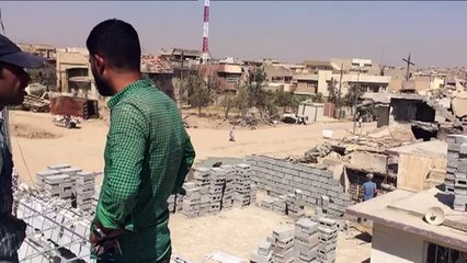 A Mossoul ouest, les habitants reconstruisent leurs quartiers