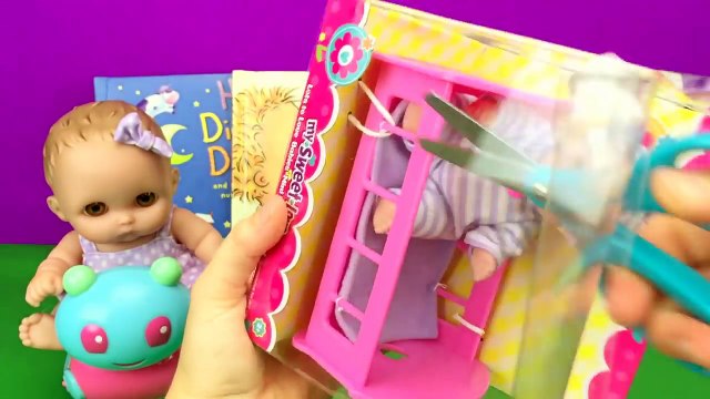 Дети Детка ребенок Куклы весело лил лил мало Обзор крошечный игрушка Игрушки видео cutesies Трехколесный х завтра
