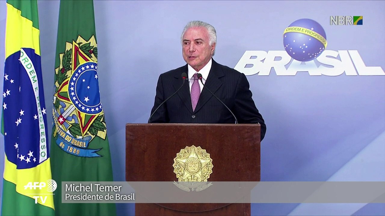 Temer celebra aprobación de polémica reforma laboral en Brasil