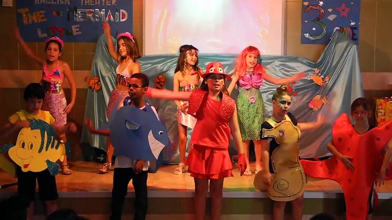 THEATRE  3RD  GRADE-  THE  LITTLE MERMAID 2016-2017