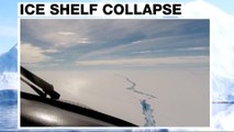 Giant Iceberg breaks off from Antarctic ice shelf