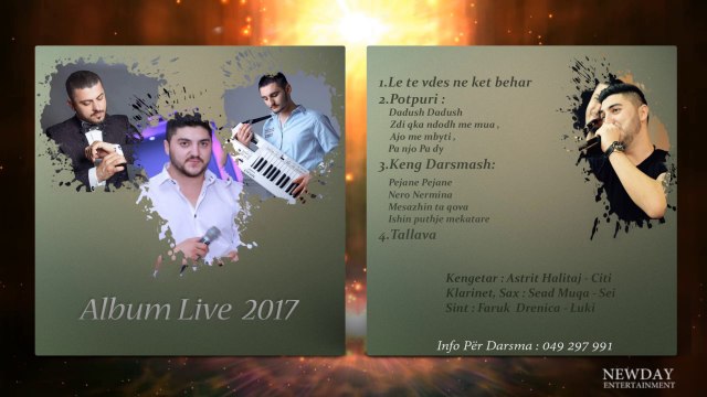Astrit Halitaj - Le te vdes ne ket behar (Album Live 2017)