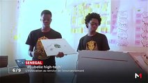deux étudiants sénégalais ont inventé une poubelle intelligente
