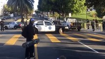 San Francisco Skateboarder Flips Over Patrol Car Following Collision With Cop
