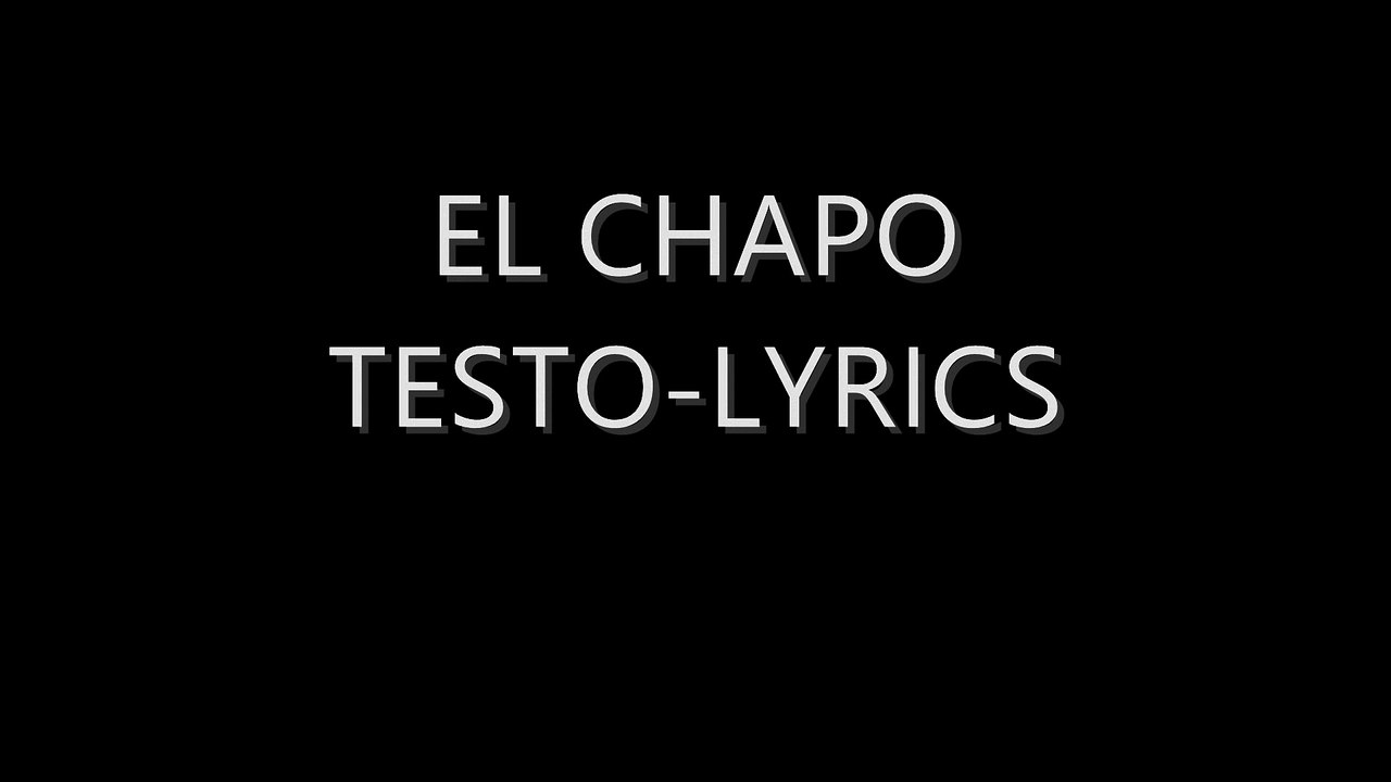 EL CHAPO NETFLIX Theme song ENG LYRICS ile Cabra - Vienne a Verme ( El Chapo Soundtrack)