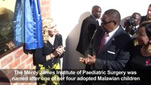 Madonna Takes Kids Back to Malawi to Open Hospital