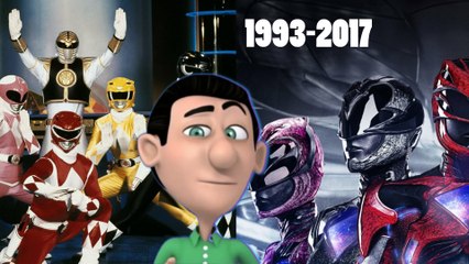 Power Rangers 1993 vs 2017 Evo