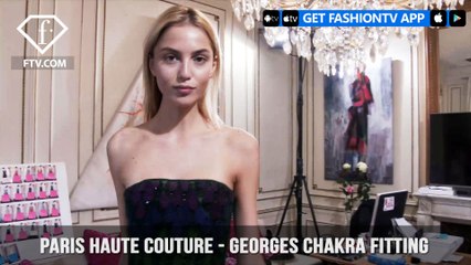 Paris Couture Fall/Winter 2017-18 - Georges Chakra Fitting | FashionTV