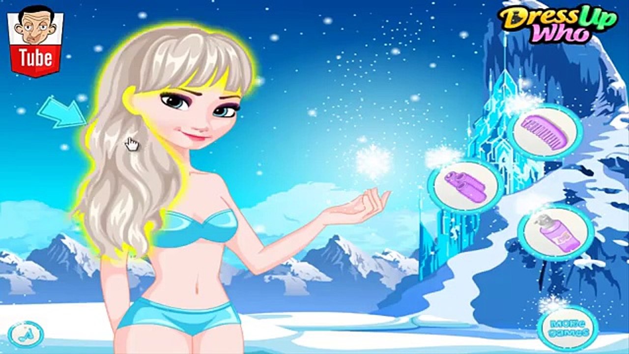ᴴᴰ ღ Baby Elsa Butterfly Face Art ღ | Frozen Games For Kids | Baby Games (ST)