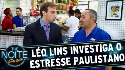 Léo Lins investiga estresse paulistano
