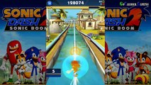 Sonic Dash SONIC vs ESPIO Charers Gameplay Review & Walkthrough Android iOS