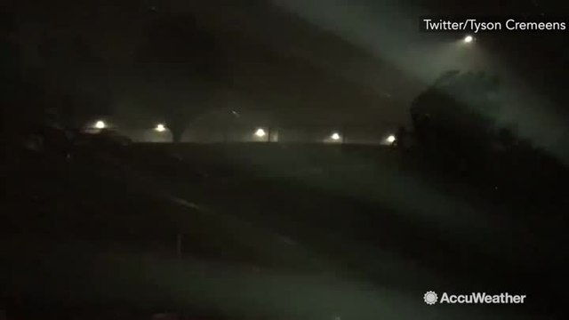 Severe storm barrels through Dubuque, Iowa