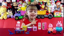Tiendas Peppa Pig de dibujos animados de cumpleaños juguetes interactivos Pippi Parte 1