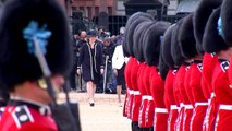 Home Secretary Amber Rudd loses her hat at State Visit Event
