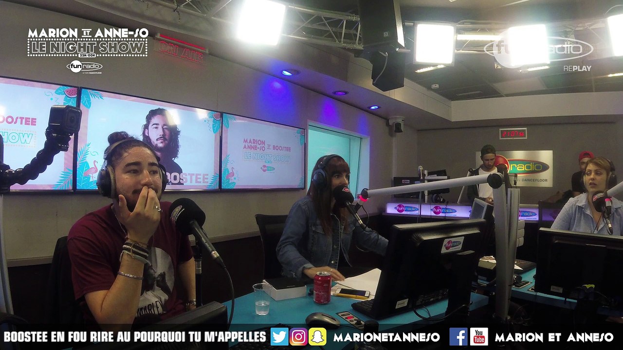 BOOSTEE EN FOU RIRE AU POURQUOI TU M'APPELLES - Marion et Anne-So