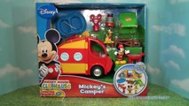 MICKEY MOUSE CLUBHOUSE Disney Mickeys Camper   Pluto Toys Video parody