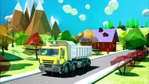 excavator videos for children, construction vehicles for kids, diggers and crane for child