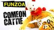 Comeon Cattie _ MimiTeddy Takes on Bengal Tiger, Funny Song _ Funzoa Mimi Teddy Dares Sleeping Tiger