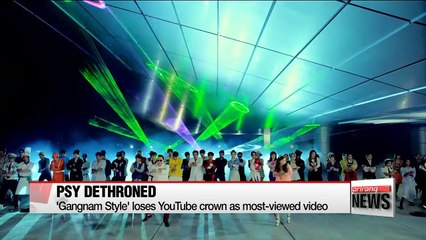 Psy's Gangnam Style loses YouTube crown
