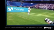 Real Madrid : le Français Theo Hernandez rate ses jongles pour sa présentation (vidéo)