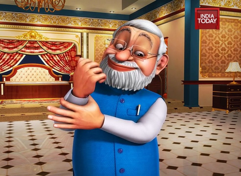 So Sorry  Modi Serenades Sonia