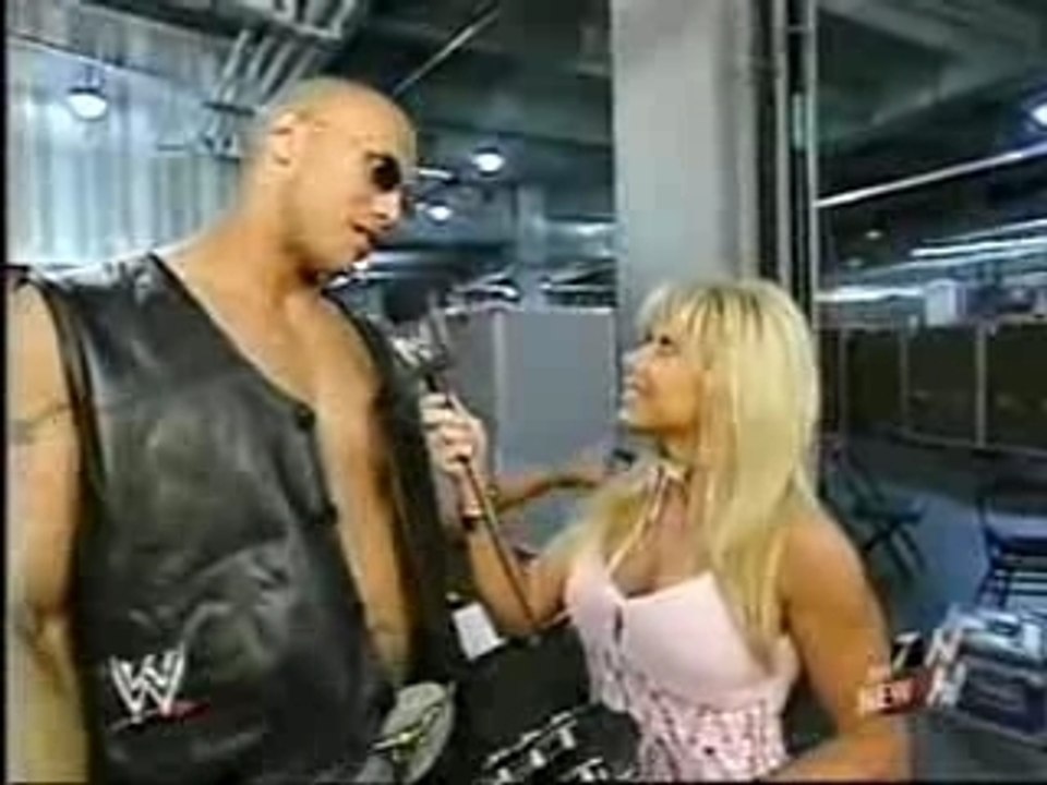 The Rock Gets Interviewed Before "The Rock Concert II"