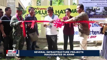 Several infrastructure projects inaugurated in ARMM