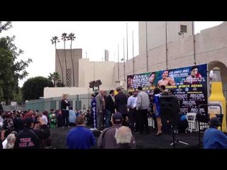 Leo Santa Cruz Weigh In CBS Boxing - esnews boxing