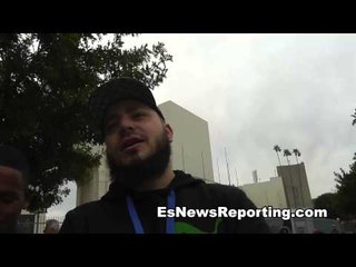 Amir Khan fan MJ wins signed gloves talks billy dib